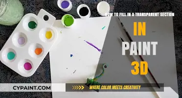 Mastering Paint 3D: Fill Transparent Sections Like a Pro