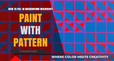 Fill Backgrounds in MS Paint: Patterns and How-To