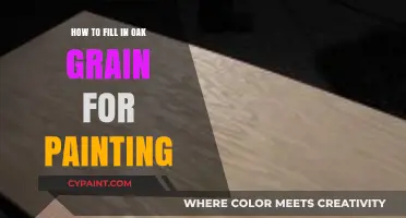 Mastering Oak Grain Filling: A Painter's Guide to Smooth Surfaces