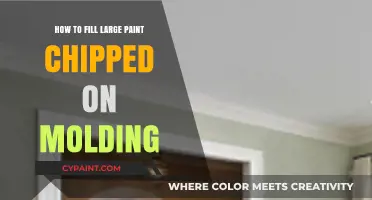 Repairing Large Paint Chips on Molding: A Step-by-Step Guide