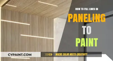 Easy Steps to Fill Lines in Paneling Before Painting Smoothly