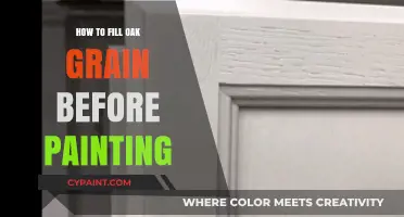 Mastering Oak Grain Filling: Prep Techniques for Smooth Painted Surfaces