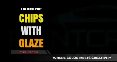 Mastering Glaze Techniques: Filling Paint Chips for a Flawless Finish