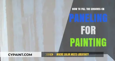 Prepare Paneling for Painting: Fill Grooves Like a Pro