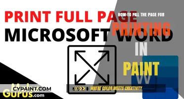 Fill the Page in MS Paint: A Step-by-Step Guide