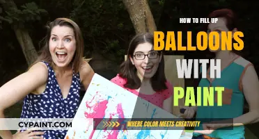 Creative Splatter Art: Filling Balloons with Paint for Unique DIY Projects