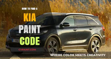 Locate Your Kia Paint Code: A Quick and Easy Guide