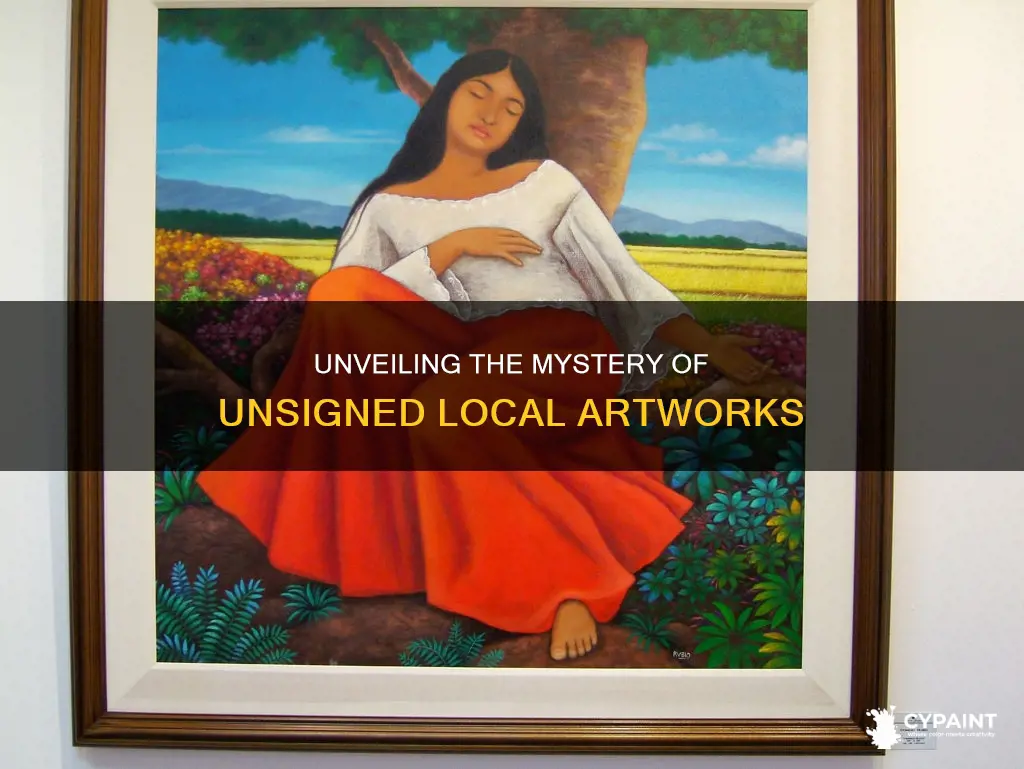 how to find a local painting without the name
