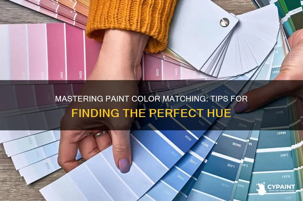 how to find a paint colour match