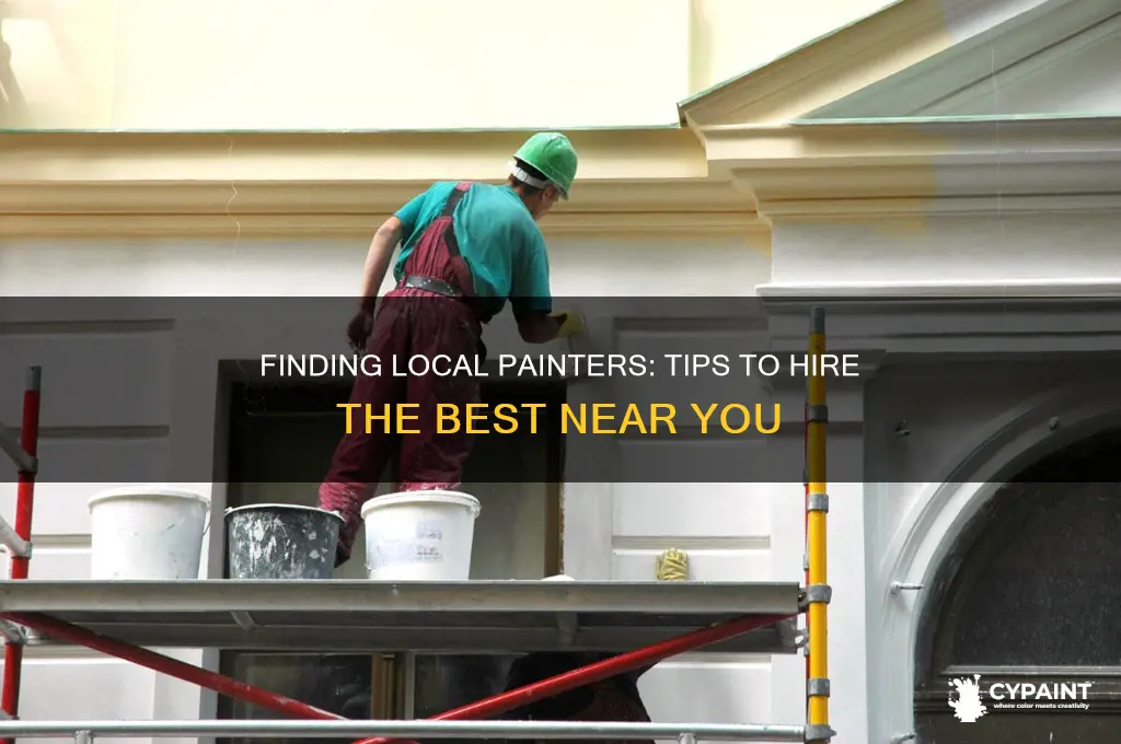 how to find a painter in my area