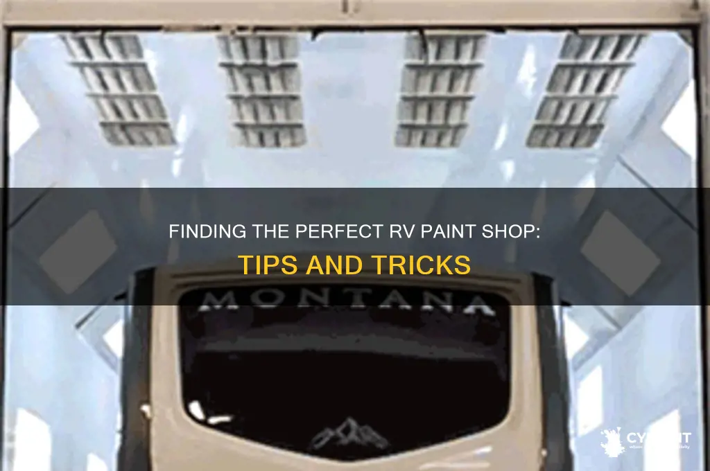 how to find a rv paint shop