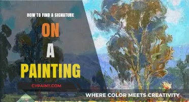 Uncovering Authenticity: A Guide to Locating Signatures on Paintings