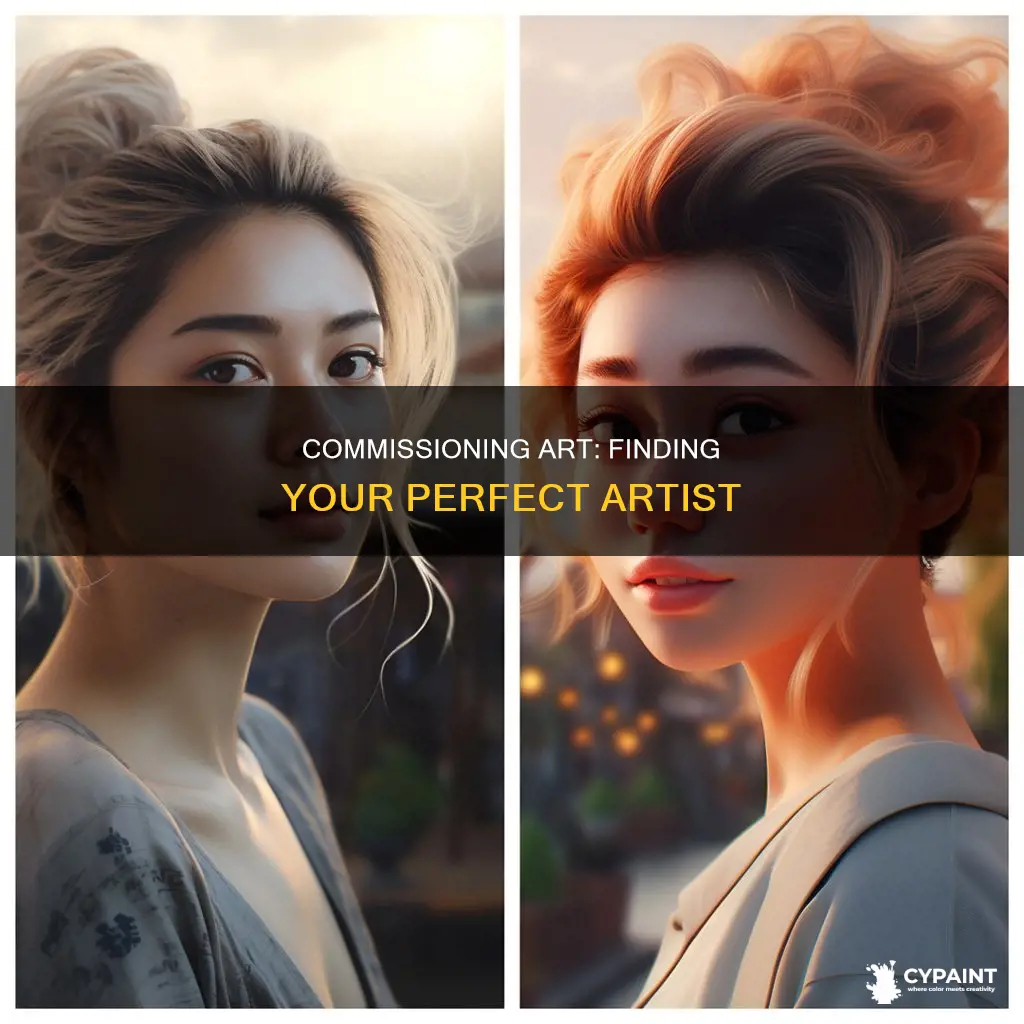 how to find an artist to commission a painting
