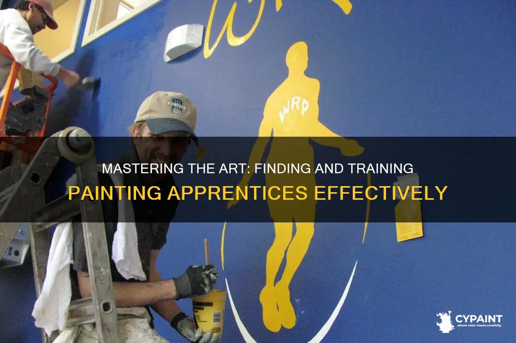 how to find and train painting apprentices