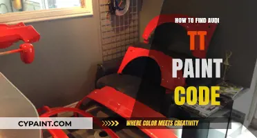 Locate Your Audi TT Paint Code: A Quick and Easy Guide