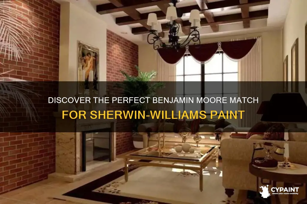 how to find benjamin version of sherwin paint