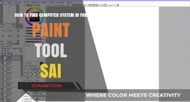 Locate Your Computer System ID for Paint Tool SAI Easily
