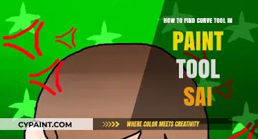 Where is the Curve Tool in Paint Tool SAI?
