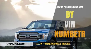 Ford Paint Code: VIN Number Lookup Guide