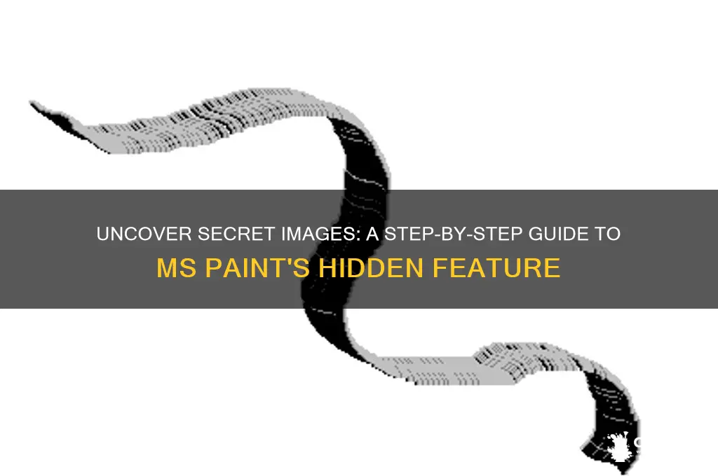 how to find hidden image in ms paint
