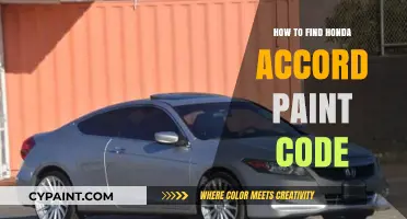 Locate Your Honda Accord Paint Code: A Quick Guide