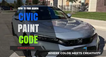 Locate Your Honda Civic Paint Code: A Quick & Easy Guide