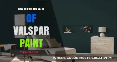 Discovering Valspar Paint's LRV Value: A Simple Step-by-Step Guide