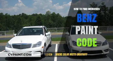 Locate Your Mercedes-Benz Paint Code: A Quick and Easy Guide