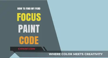Locate Your Ford Focus Paint Code: A Quick & Easy Guide
