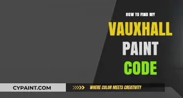 Locate Your Vauxhall Paint Code: A Quick and Easy Guide
