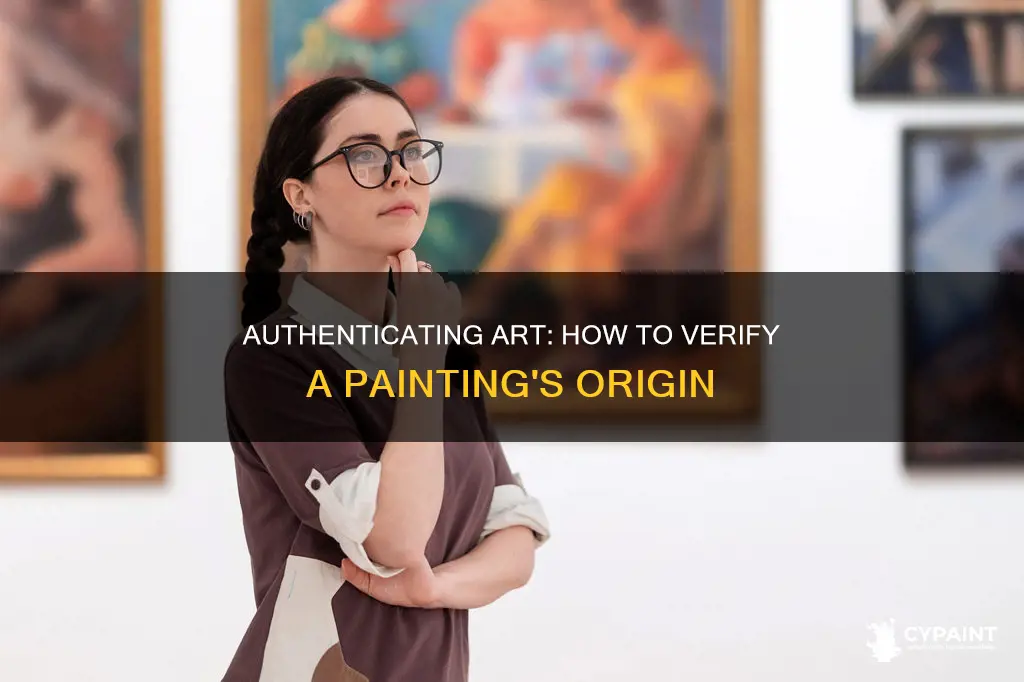 how to find out if a painting is authentic