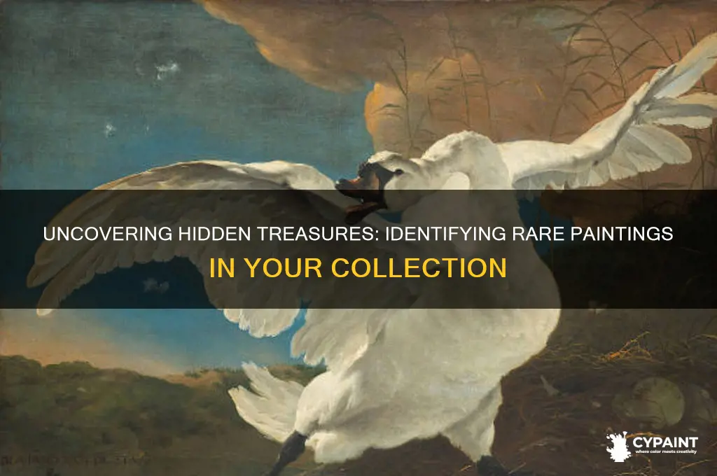 how to find out if you have a rare painting