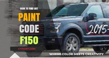 Discover Your Ford F150's Paint Code: A Simple Guide