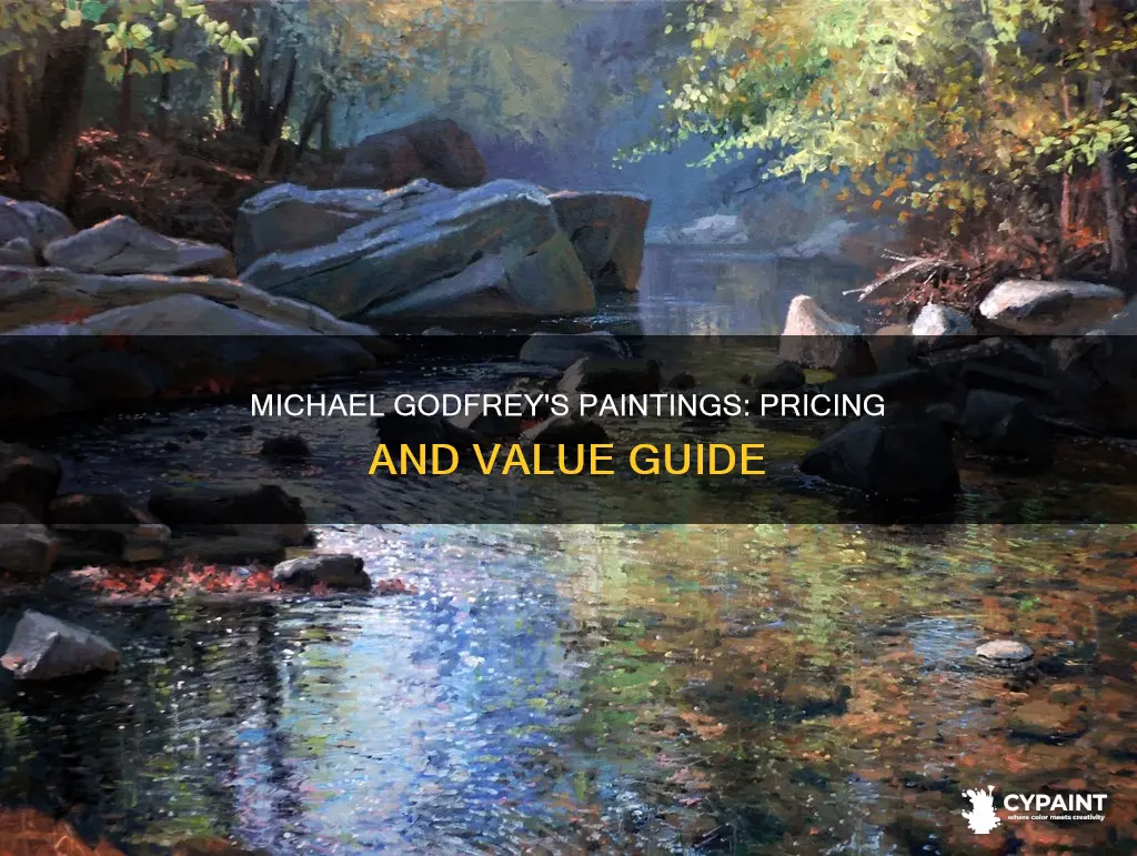 how to find out price for michael godfrey paintings