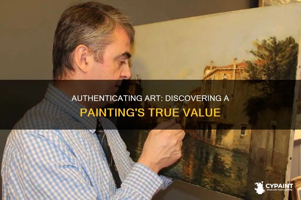 how to find out the value of a painting