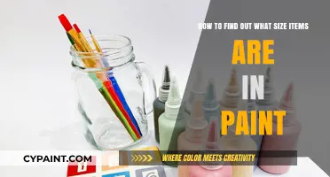 Discovering Item Sizes in Paint: A Step-by-Step Guide