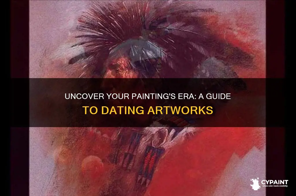 how to find out what year is painting