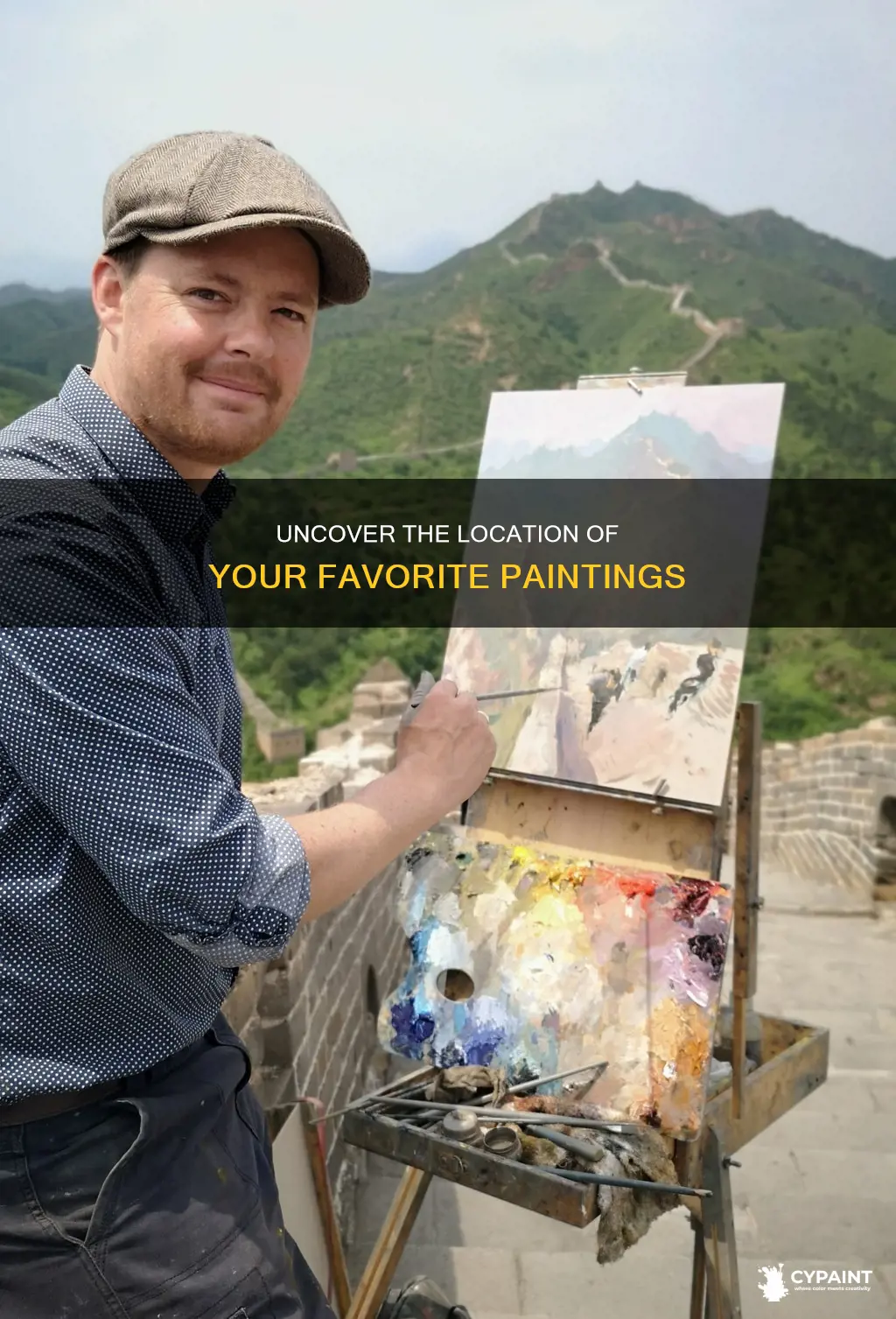 how to find out where a painting is located