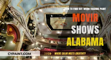 Discover Trading Paint Movie Showtimes in Alabama: A Quick Guide