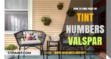 Locate Valspar Paint by Tint Numbers: A Simple Guide