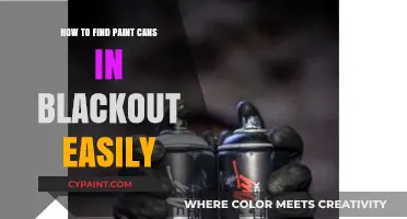 Effortlessly Locate Paint Cans in a Blackout: Tips and Tricks