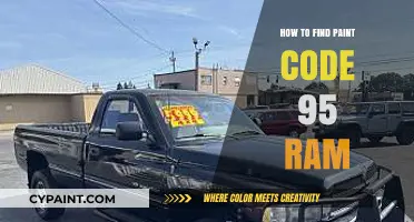 Locate Your 1995 Dodge Ram's Paint Code: A Step-by-Step Guide