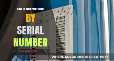 Locate Your Paint Code Using Vehicle Serial Number: A Guide