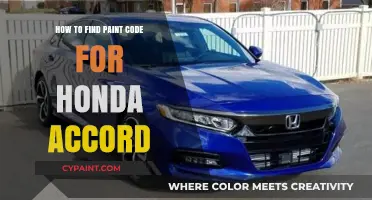 Locate Your Honda Accord's Paint Code: A Simple Step-by-Step Guide