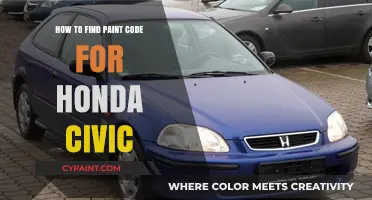 Locate Your Honda Civic Paint Code: A Quick & Easy Guide