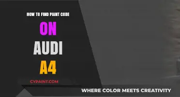 Locate Your Audi A4 Paint Code: Quick and Easy Guide