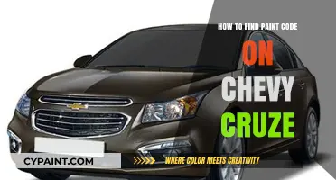Locate Your Chevy Cruze Paint Code: Quick and Easy Guide