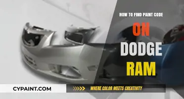 Locate Your Dodge Ram Paint Code: A Quick and Easy Guide
