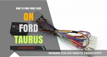 Locate Your Ford Taurus Paint Code: A Step-by-Step Guide