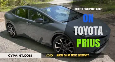Locate Your Toyota Prius Paint Code: A Quick Guide